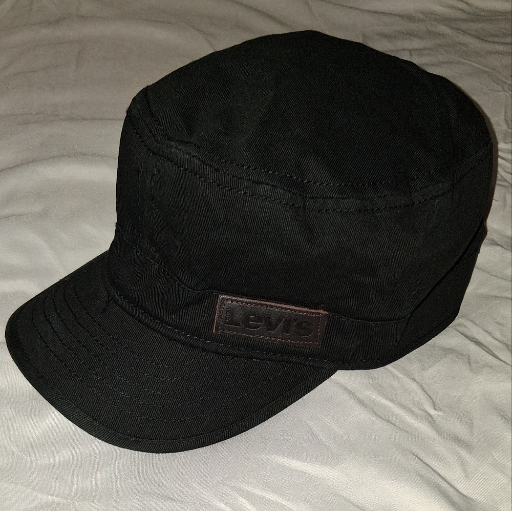 Y2K Levis Military Vintage Black Hat Levi's Jeans Strauss Armyb